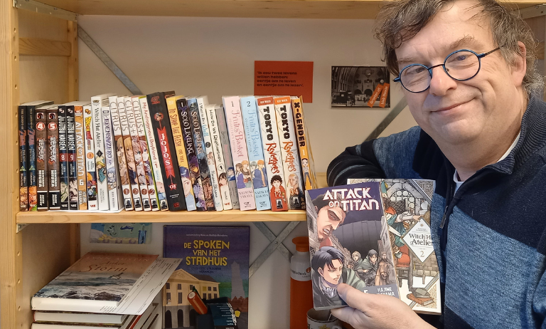 Interview met Marc Conraads Bibliotheek Utrecht over manga's