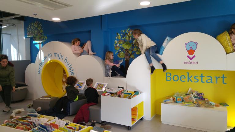 Kindergedeelte van Bbliotheek Zoetermeer