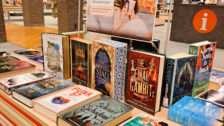 Bibliotheek Enschede BookTok tafel