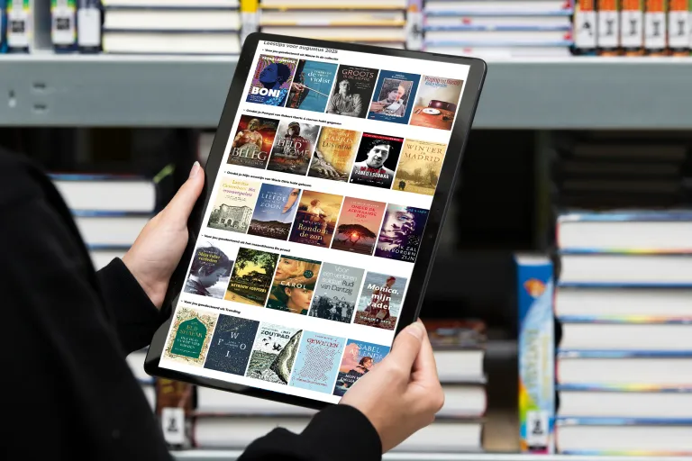 leestipper op tablet