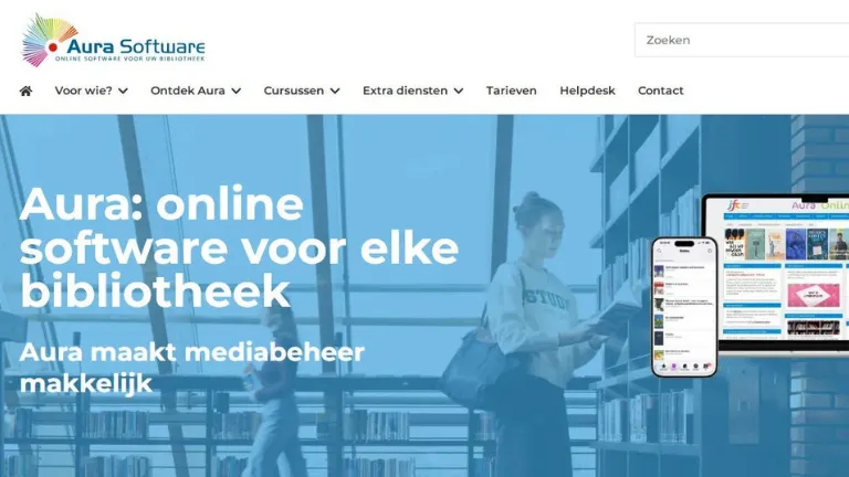 Aura website nieuw