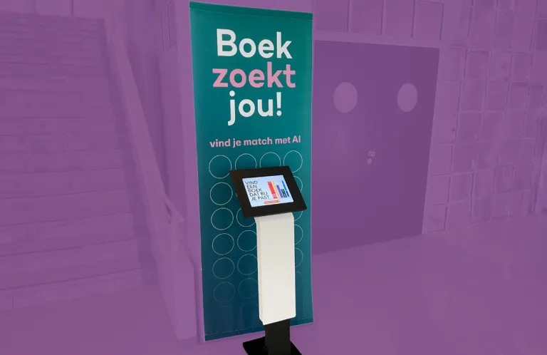 CODA plaatst bibliotheekkiosk in bibliotheek