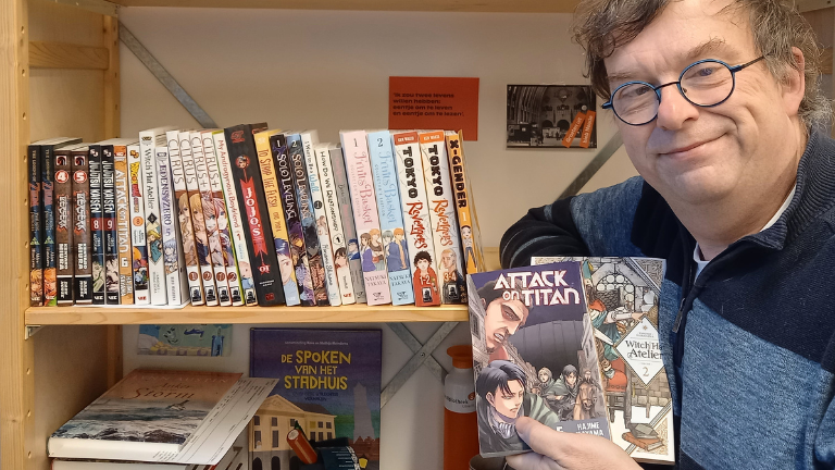 Interview met Marc Conraads Bibliotheek Utrecht over manga's