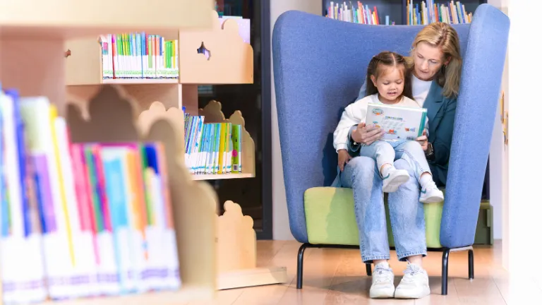 Moeder en dochter - voorlezen