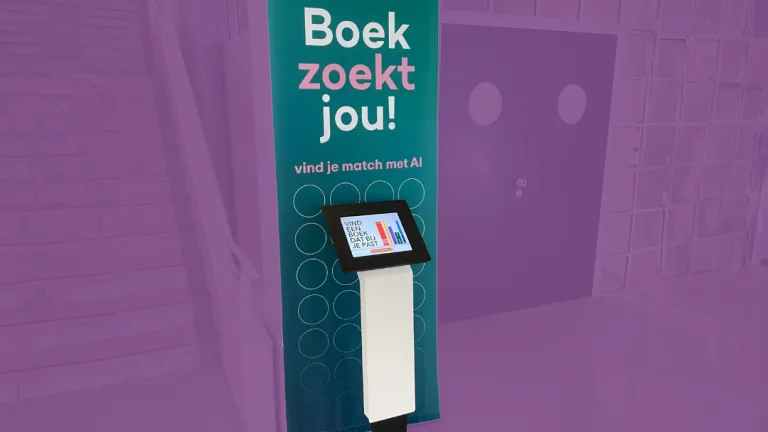 CODA plaatst bibliotheekkiosk in bibliotheek